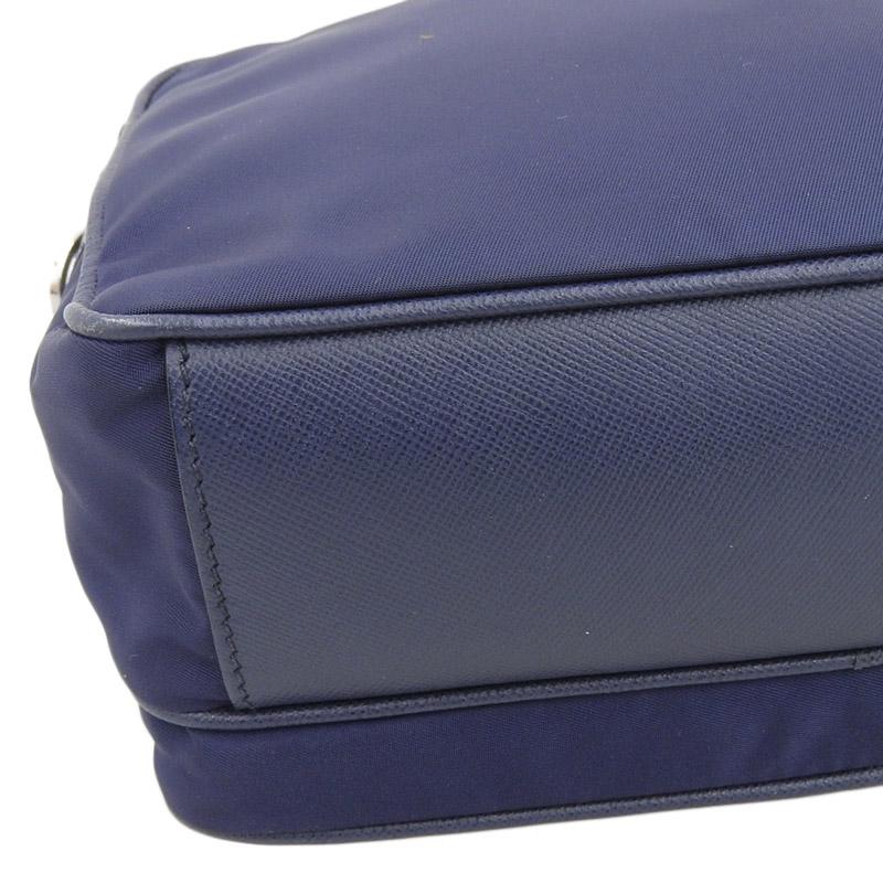 プラダ PRADA ショルダーバッグ ナイロン ネイビー BT1010 中古 新入荷 OB1817 PRADA（プラダ） ショルダーバッグ ナイロン ネイビー BT1010 中古 新
