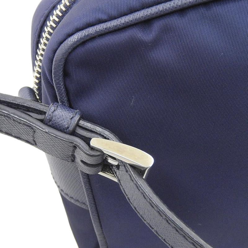 PRADA（プラダ） ショルダーバッグ ナイロン ネイビー BT1010 中古 新