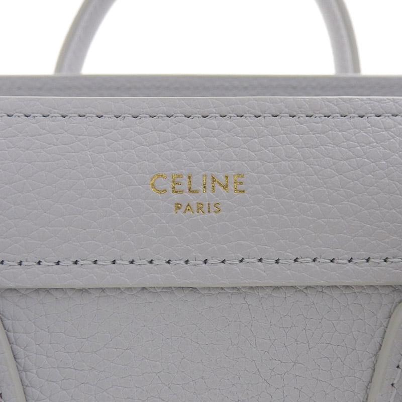 CELINE セリーヌ ラゲージ ナノショッパー 2WAYバッグ ハンドバッグ  