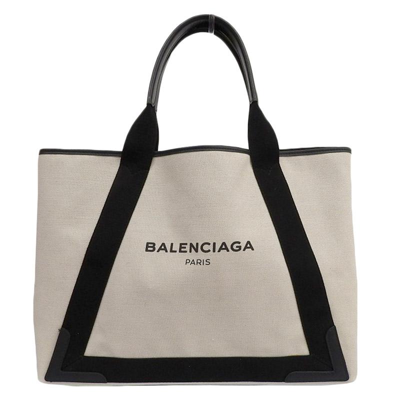 バレンシアガ BALENCIAGA ネイビーカバスM トートバッグ 339936 NAVY（BALENCIAGA） バレンシアガ BALENCIAGA ネイビーカバスM