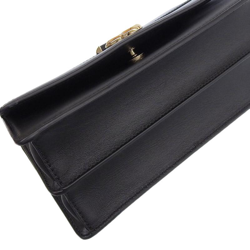 ジミーチュウ JIMMY CHOO ショルダーバッグ チェーンショルダー レザー ブラック 中古 新入荷 OB1876 JIMMY CHOO（ジミーチュウ） ショルダーバッグ チェーンショルダー