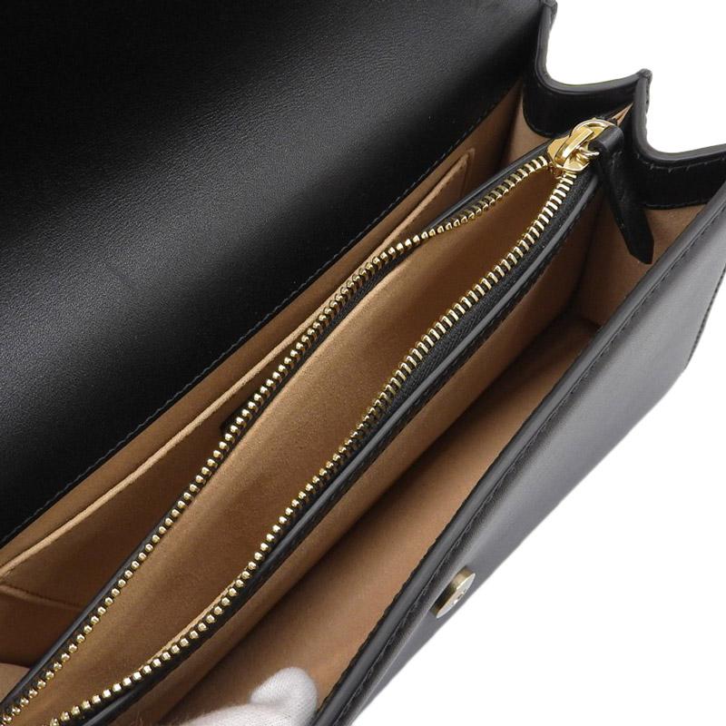 ジミーチュウ JIMMY CHOO ショルダーバッグ チェーンショルダー レザー ブラック 中古 新入荷 OB1876 JIMMY CHOO（ジミーチュウ） ショルダーバッグ チェーンショルダー