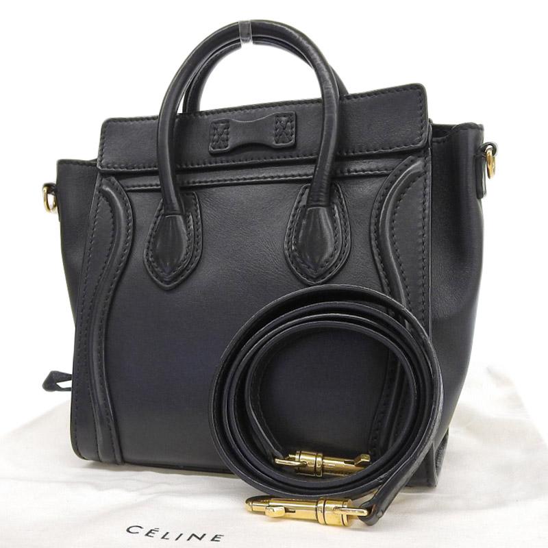 美品 セリーヌ ラゲージ ナノショッパー レザー 2way ショルダーバッグ 楽天市場】セリーヌ CELINE ラゲージ ナノショッパー 2WAY