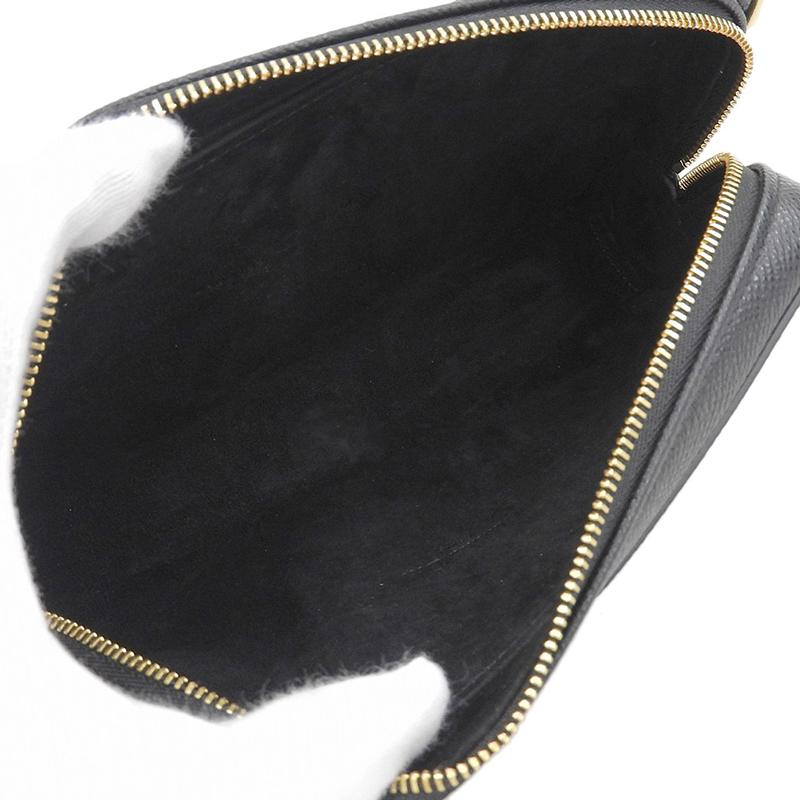 ディオール CHRISTIAN DIOR カロ ショルダーバッグ レザー ブラック S7431UBAE 中古 新入荷 OB1900 Christian Dior（クリスチャン・ディオール） ディオール カロ