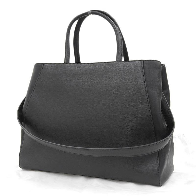 フェンディ FENDI トゥジュール 2WAYバッグ ハンドバッグ ショルダーバッグ レザー ブラック 8BH250 中古 新入荷 OB1921 | FENDI | 01