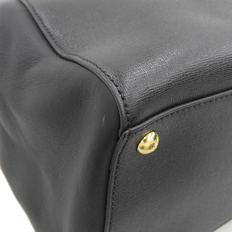 フェンディ FENDI トゥジュール 2WAYバッグ ハンドバッグ ショルダーバッグ レザー ブラック 8BH250 中古 新入荷 OB1921 | FENDI | 02