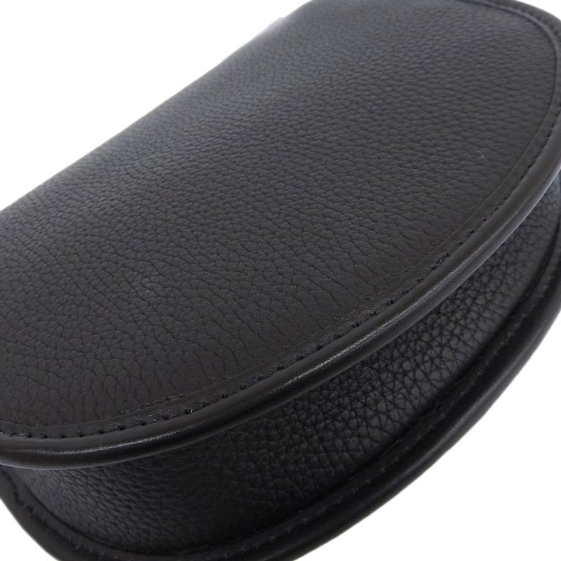 ディオール CHRISTIAN DIOR ギャロップバッグミニ ショルダーバッグ レザー ブラック 中古 新入荷 OB1973 ronde_ob1973