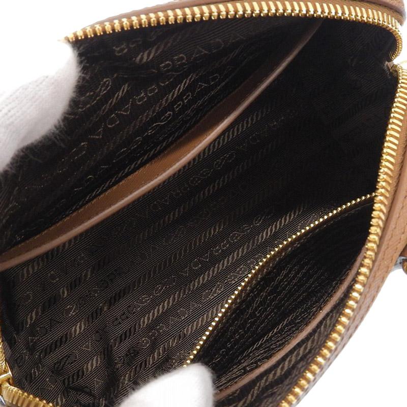 PRADA プラダ シンボル エンブロイダリー トップハンドルバッグ 2WAY  