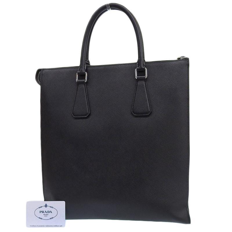 PRADA（プラダ） トートバッグ ビジネスバッグ サフィアーノ レザー