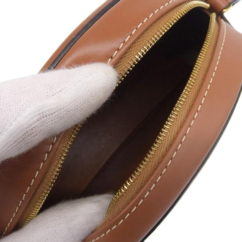 TRIOMPHE セリーヌ CELINE クロスボディ オーバルパース キュイル