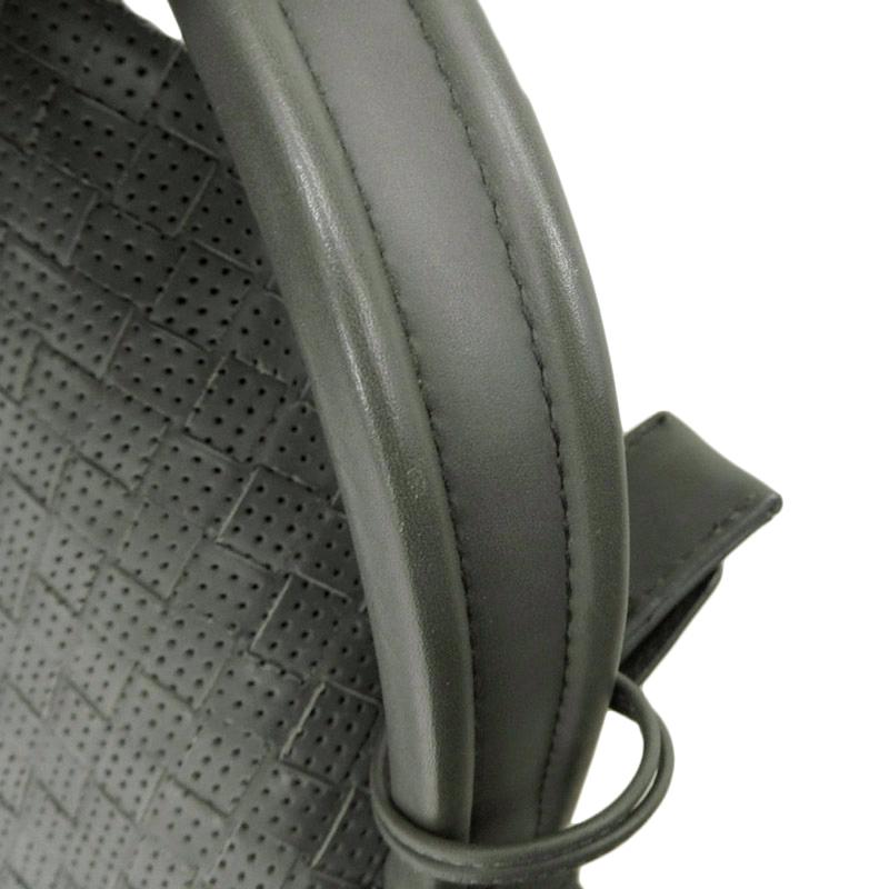 ボッテガヴェネタ BOTTEGA VENETA イントレチャート ビジネスバッグ ブリーフケース レザー グレー 113095 中古 新入荷 OB2004 BOTTEGA VENETA（ボッテガ・ヴェネタ） イントレチャート ビジネス