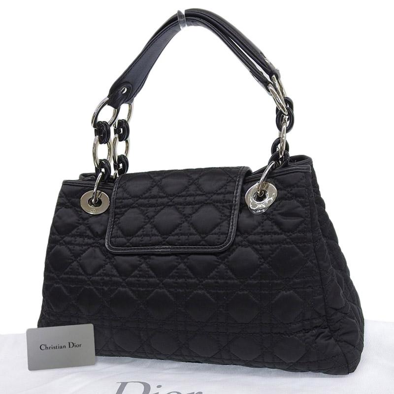 Christian Dior ハンドバッグ ブラック Christian Dior（クリスチャン・ディオール） ディオール ハンドバッグ