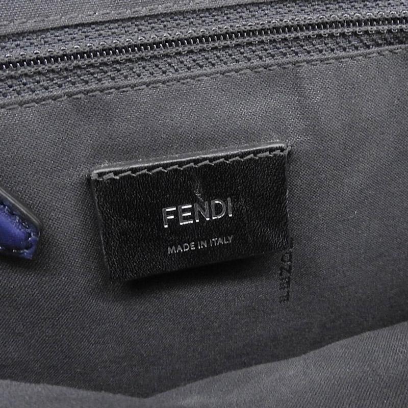 デゲン様 フェンディ モンスター ボディーバッグ ナイロン/レザー 7VZ033 FENDI（フェンディ） モンスター ボディバッグ ショルダーバッグ