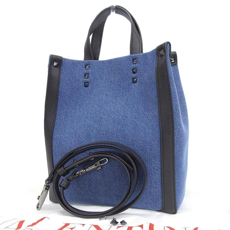 VALENTINO（ヴァレンティノ） VALENTINO VLTN スタッズ 2WAYバッグ 