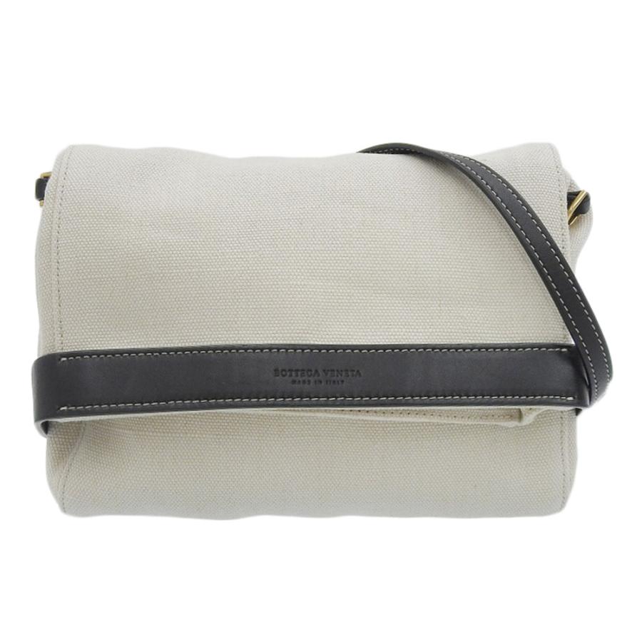 BOTTEGA VENETA ボッテガヴェネタ ショルダーバッグ キャンバス/レザー  
