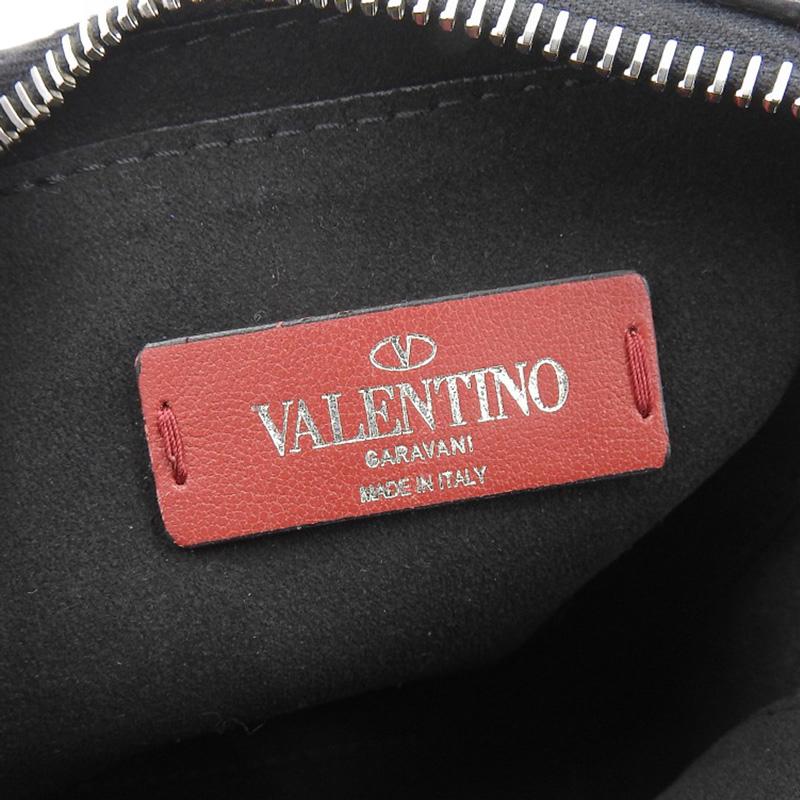 VALENTINO（ヴァレンティノ） ショルダーバッグ VLTN レザー ブラック