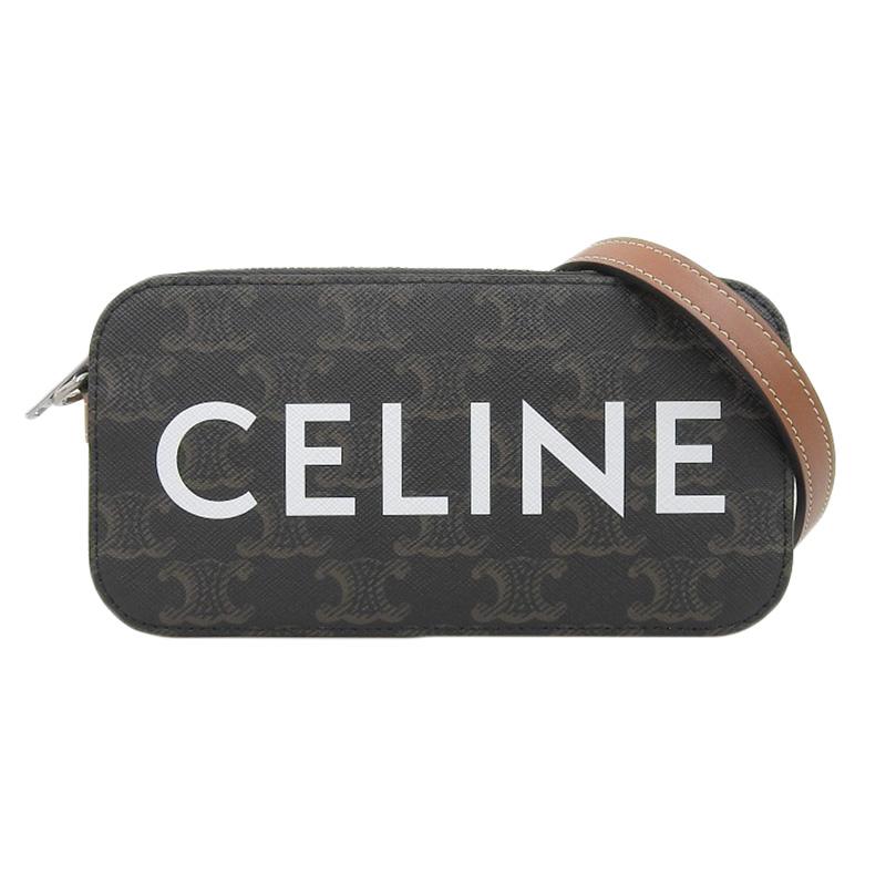 CELINE（セリーヌ） ホリゾンタルポーチ ショルダーバッグ トリオンフ