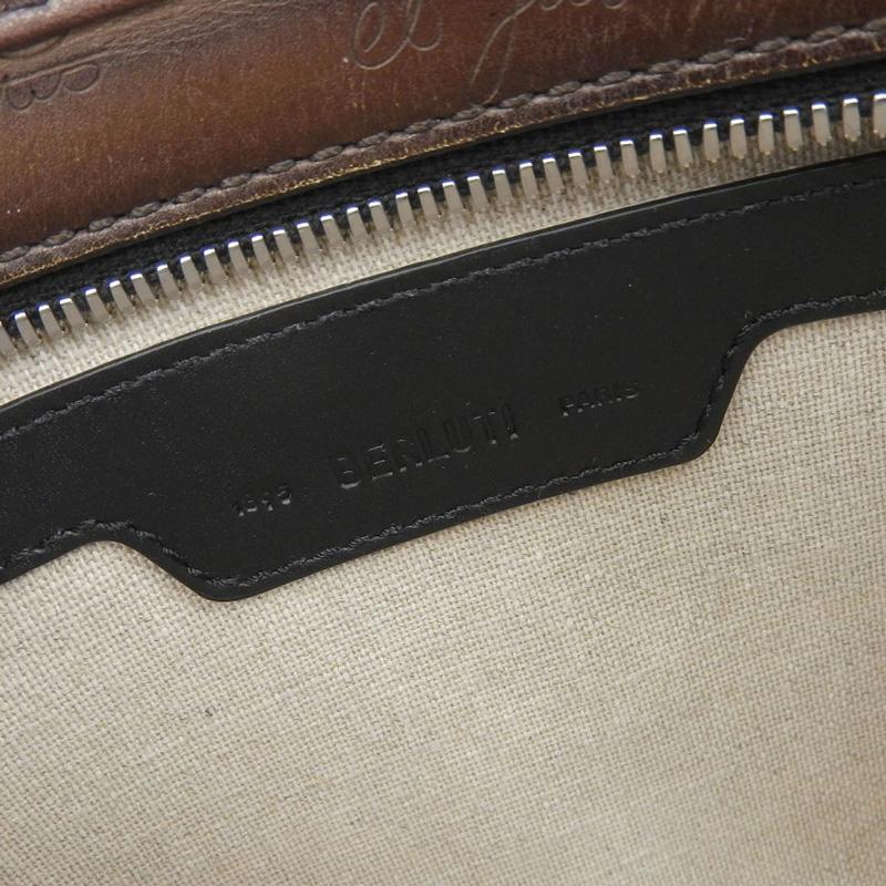 ベルルッティ BERLUTI カリグラフィ アンジュールガリバー 2WAYバッグ ハンドバッグ ショルダーバッグ レザー ブラウン 中古 新入荷 OB2120 楽天市場】【美品】ベルルッティ Berluti カリグラフィ アンジュール