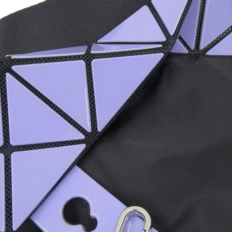 イッセイミヤケ ISSEY MIYAKE バオバオ ショルダーバッグ PVC パープル BB51-AG222 中古 新入荷 OB2149 BAO ISSEY MIYAKE イッセイミヤケ バオバオ ショルダーバッグ PVC