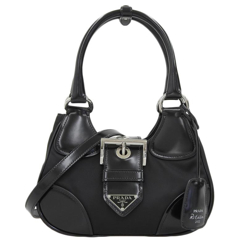PRADA ムーン パデッド ミニ ハンドバッグ 2way 希少♪2way♪ギフト♪【日本限定☆PRADA】ミニハンドバッグ (PRADA