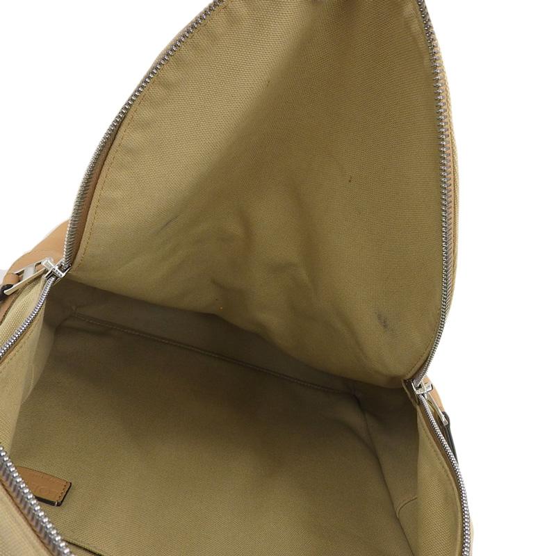 LOEWE ロエベ バックパック リュックサック キャンバス/レザー 