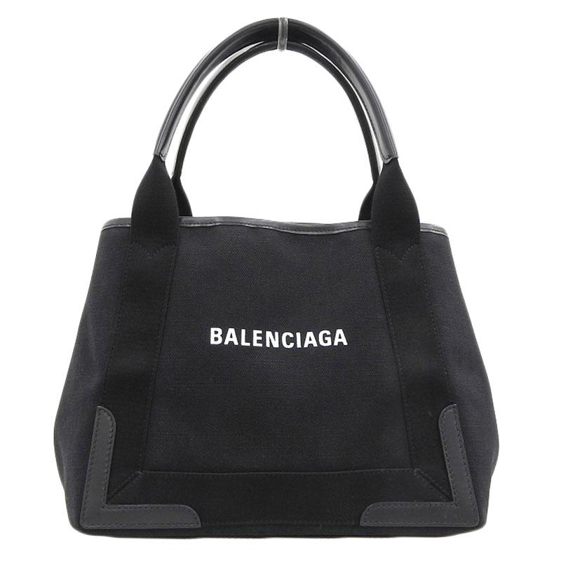NAVY（BALENCIAGA） バレンシアガ BALENCIAGA ネイビーカバスS トート