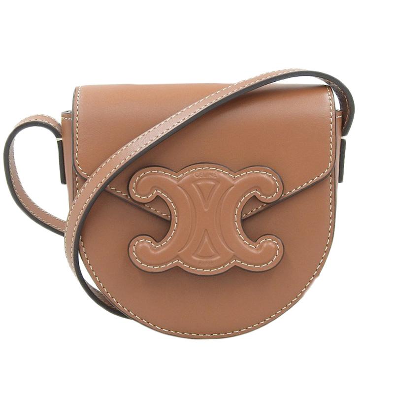 CELINE（セリーヌ） ミニブザス キュイル トリオンフ ショルダーバッグ