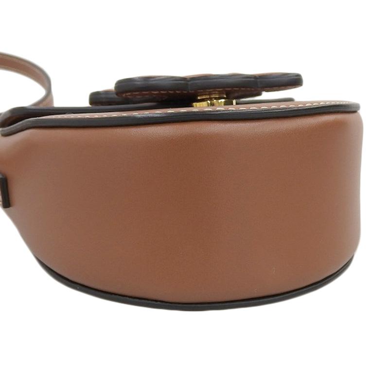 CELINE（セリーヌ） ミニブザス キュイル トリオンフ ショルダーバッグ