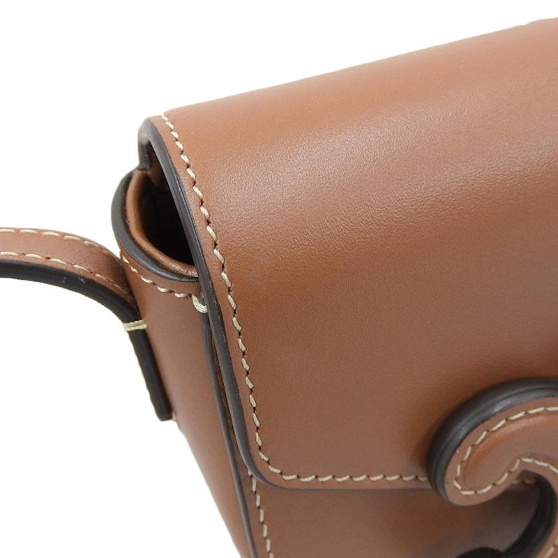 CELINE（セリーヌ） ミニブザス キュイル トリオンフ ショルダーバッグ