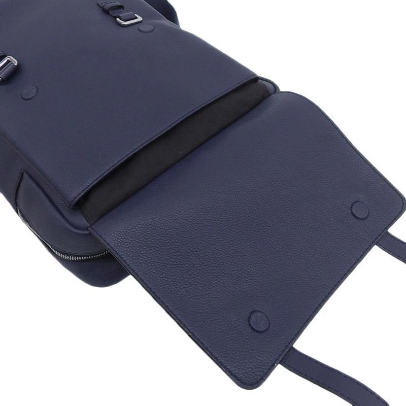 LOEWE（ロエベ） ゴヤ バックパック リュックサック レザー ネイビー