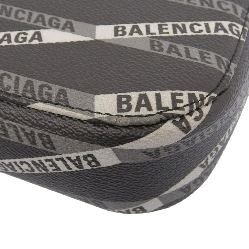 バレンシアガ BALENCIAGA エブリデイ ショルダーバッグ カメラバッグ PVC ダークグレー 552370 中古 新入荷 OB2297 EVERYDAY（BALENCIAGA） バレンシアガ BALENCIAGA エブリデイ