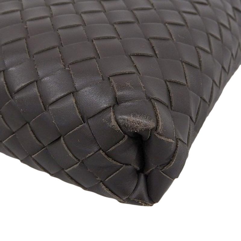ボッテガヴェネタ BOTTEGA VENETA イントレチャート ショルダーバッグ 斜め掛けショルダー レザー ブラウン V465C2078 中古 新入荷 OB2321 BOTTEGA VENETA（ボッテガ・ヴェネタ） イントレチャート ショルダー