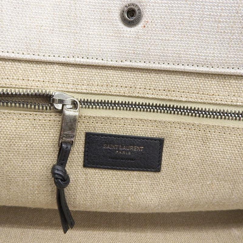 SAINT LAURENT サンローラン リヴゴーシュ トートバッグ キャンバス 