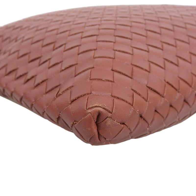 ボッテガヴェネタ BOTTEGA VENETA  イントレチャート ショルダーバッグ 斜め掛けショルダー レザー ブラウン 中古 新入荷 OB2329 BOTTEGA VENETA（ボッテガ・ヴェネタ） イントレチャート ショルダー