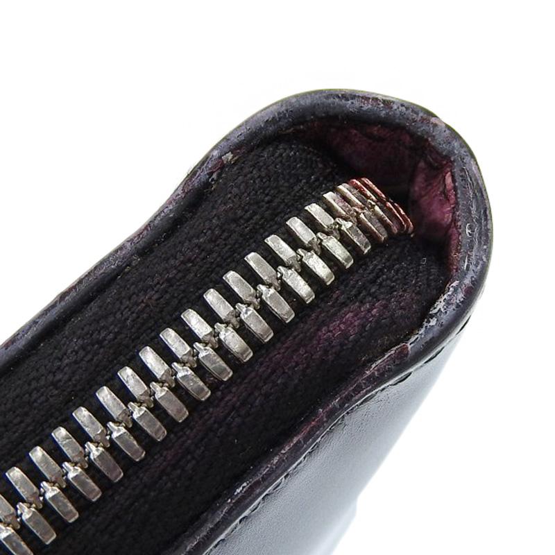 ベルルッティ BERLUTI クラッチバッグ レザー ブラック/パープル 中古 新入荷 OB2380 Berluti（ベルルッティ） クラッチバッグ レザー ブラック/パープル