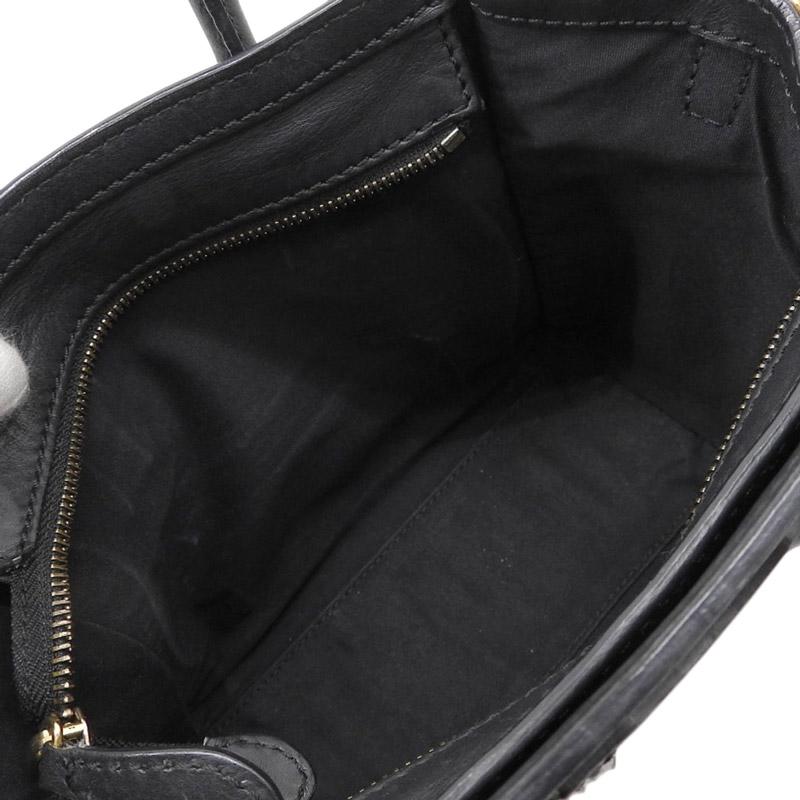 CELINE（セリーヌ） ラゲージ ナノショッパー 2WAYバッグ ハンドバッグ