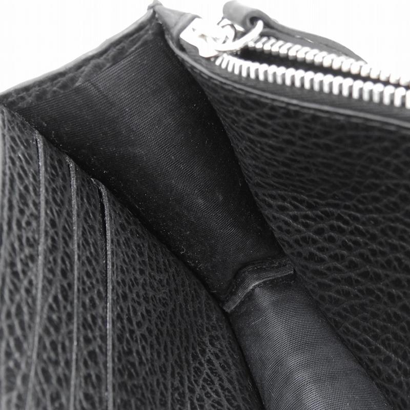メゾンマルジェラ Maison Margiela チェーンウォレット ショルダーバッグ 4ステッチ レザー ブラック SA3UI0008 中古 新入荷 OB2714 Maison Margiela（メゾンマルジェラ） マルジェラ チェーン ウォレット