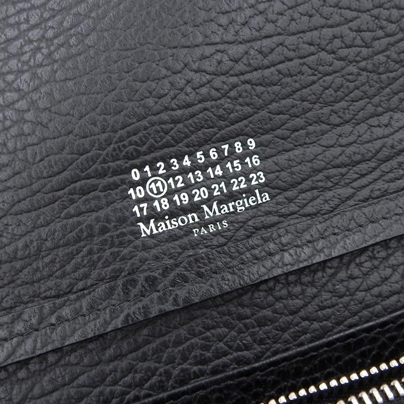 メゾンマルジェラ Maison Margiela 4ステッチ SA3U10008 チェーンウォレット カバン バッグ ショルダーバッグ レザー ブラック Maison Margiela（メゾンマルジェラ） Maison Margiela 4ステッチ