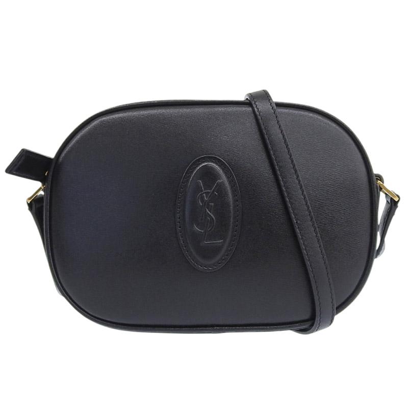 サンローラン SAINT LAURENT カメラバッグ ショルダーバッグ レザー ブラック 582673 中古 新入荷 OB2554 Yves Saint Laurent（イヴ・サンローラン） サンローラン SAINT