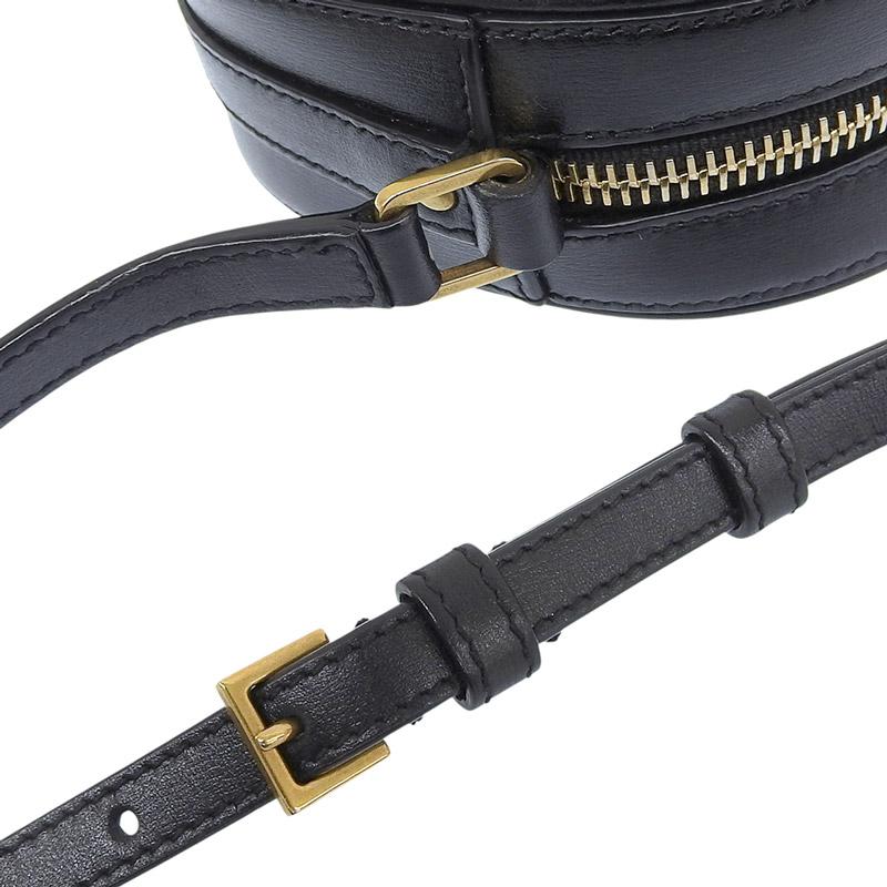 サンローラン SAINT LAURENT カメラバッグ ショルダーバッグ レザー ブラック 582673 中古 新入荷 OB2554 Yves Saint Laurent（イヴ・サンローラン） サンローラン SAINT