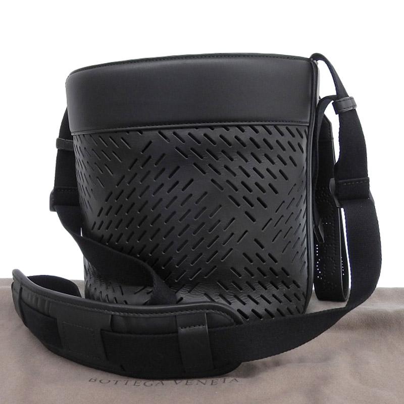 ボッテガヴェネタ BOTTEGA VENETA ショルダーバッグ バケットバッグ ドローストリング レザー ブラック 中古 新入荷 OB2579 BOTTEGA VENETA（ボッテガ・ヴェネタ） ショルダーバッグ バケット