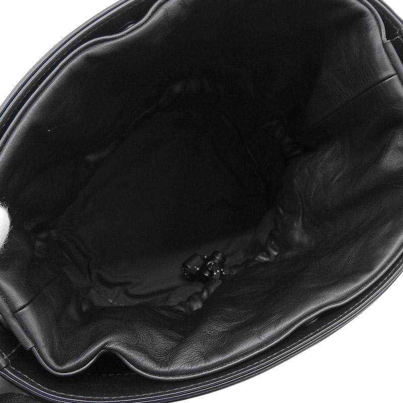 ボッテガヴェネタ BOTTEGA VENETA ショルダーバッグ バケットバッグ ドローストリング レザー ブラック 中古 新入荷 OB2579 BOTTEGA VENETA（ボッテガ・ヴェネタ） ショルダーバッグ バケット