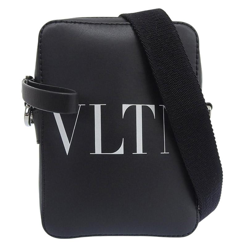VALENTINO（ヴァレンティノ） VALENTINO VLTN レザー ショルダーバッグ 