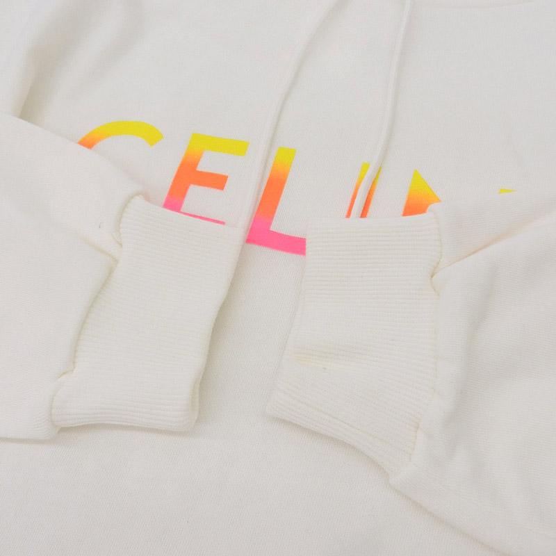 CELINE（セリーヌ） グラデーションロゴ プルオーバー パーカー 
