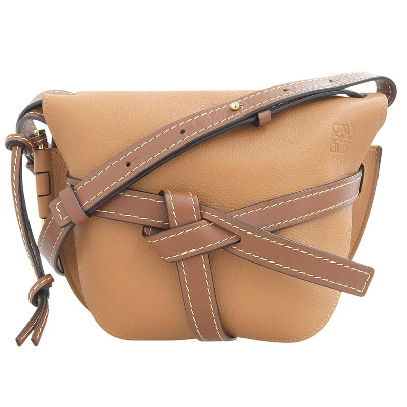 美品 ロエベ LOEWE スモール ゲート ショルダーバッグ Gate（LOEWE） ロエベ LOEWE ゲートバッグ スモール ショルダーバッグ