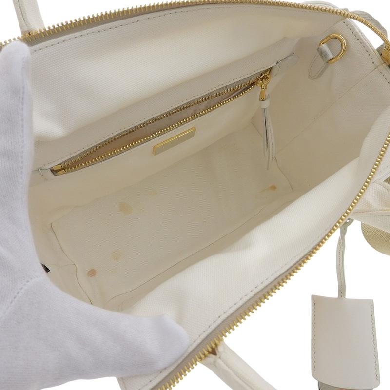 PRADA プラダ ウィッカーカゴバッグ 2WAY ショルダー