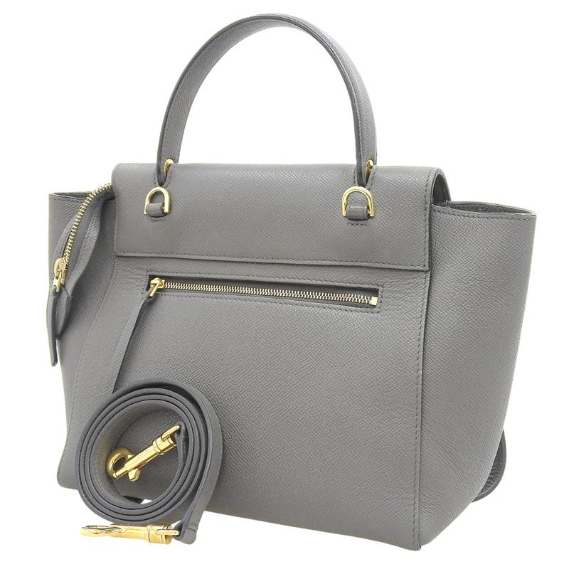 CELINE ベルトバッグ マイクロサイズ ライトグレー Bag Review】CELINE ベルトバッグマイクロ/1ヶ月使ってわかった