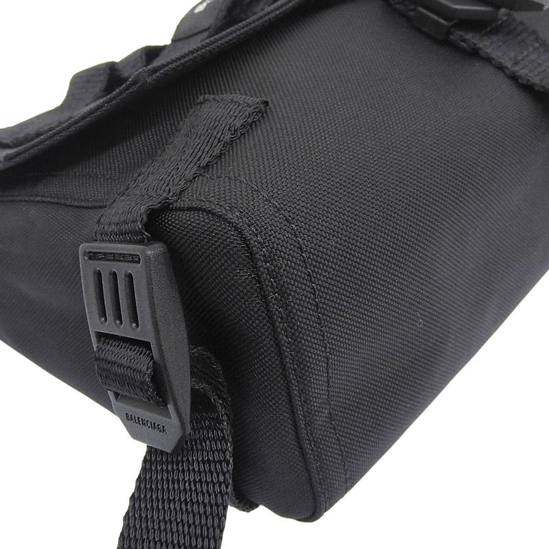 バレンシアガ BALENCIAGA 2WAYバッグ ショルダーバッグ ハンドバッグ メッセンジャーバッグ ナイロン ブラック 656106 中古 新入荷 OB2708_2