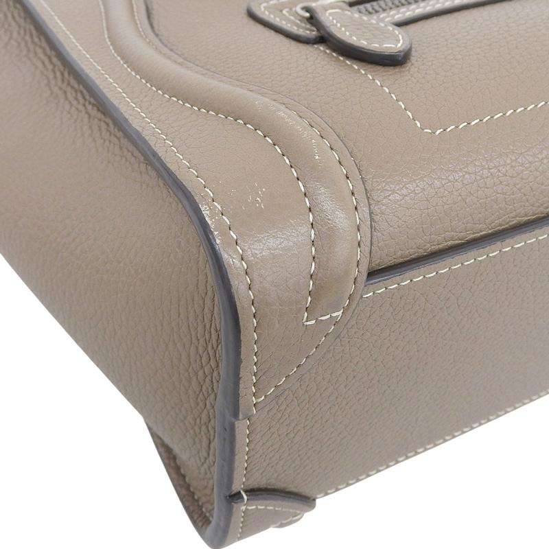 CELINE（セリーヌ） ラゲージ ナノショッパー 2WAYバッグ ハンドバッグ