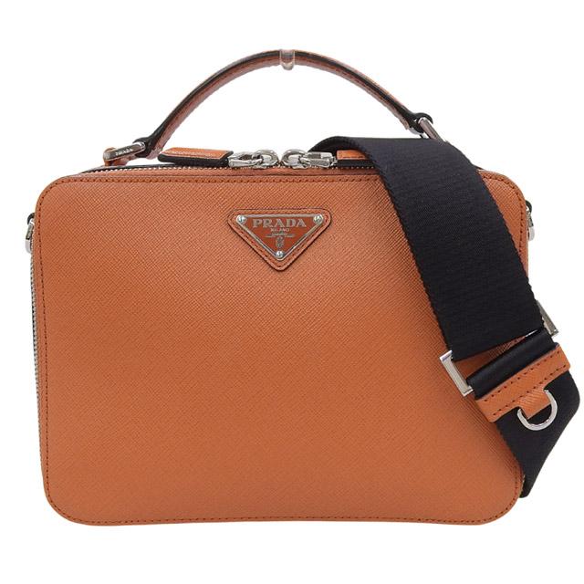PRADA（プラダ） ブリック サフィアーノ レザー バッグ 2WAYバッグ